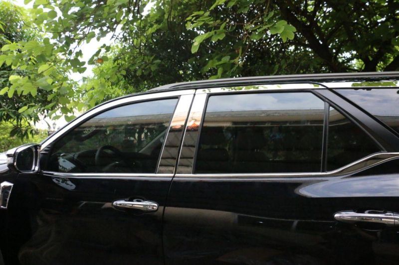 Stainless Steel Door Sill Scuff Plate for Toyota Fortuner 2016