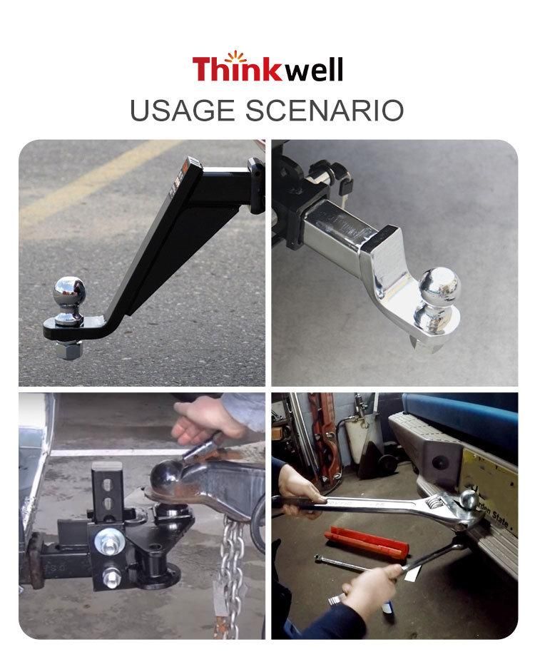 Forged Chrome Tow Ball Trailer Hitch Ball