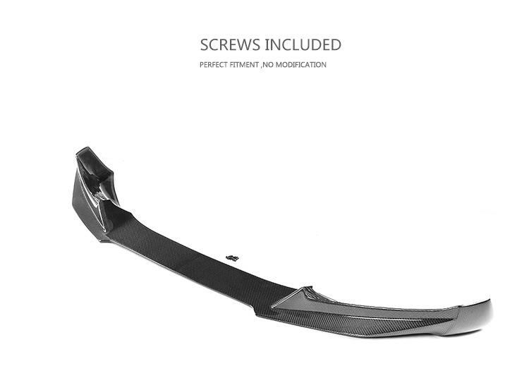 Carbon Fiber Front Lip for for BMW X6 F16 M Sport 4-Door 2015-2018