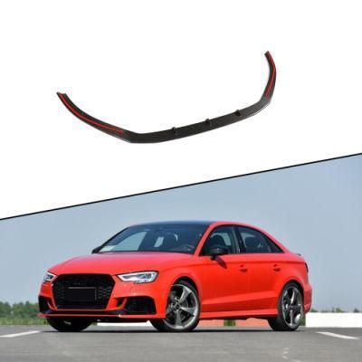 Carbon Fiber Front Lip for Audi RS3 Sedan 4-Door 2017-2019