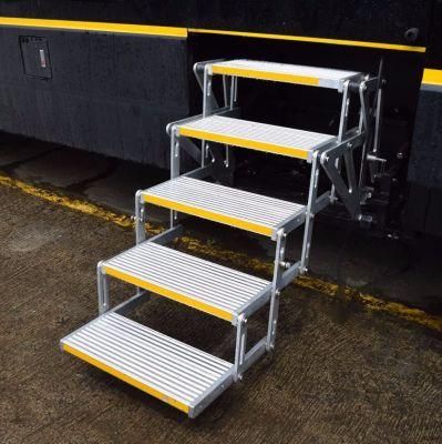 Aluminium Ladder Electric Folding Steps Folding Ladder for RV