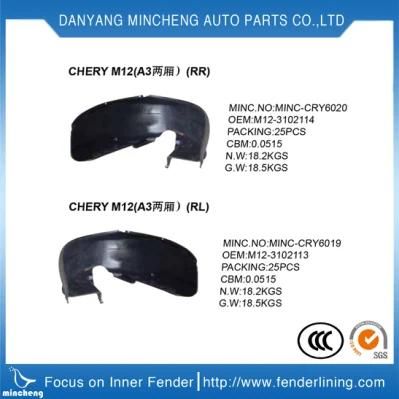 Aveo Body Part Car Fender Liner a Fender Left OE: 5495809/96464953/96464954