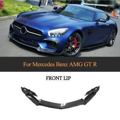 Carbon Fiber Gt S Front Lip Splitter for Mercedes Benz Amg Gt 2016-2018