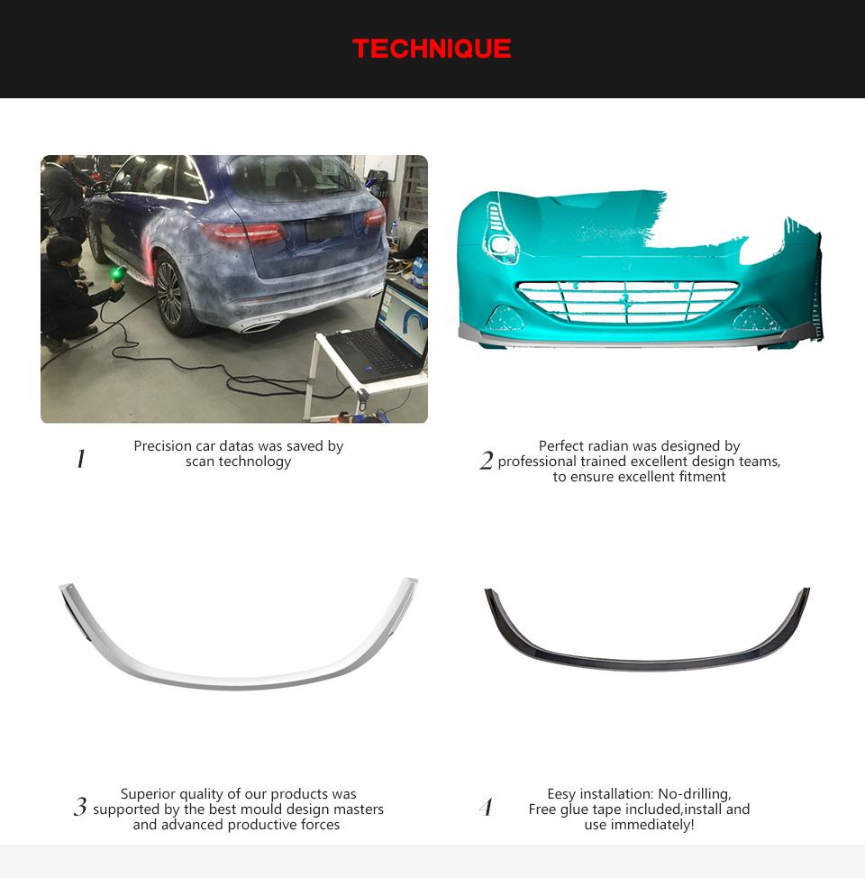 Carbon Fiber Front Bumper Lip for Ferrari California T 2015-2018