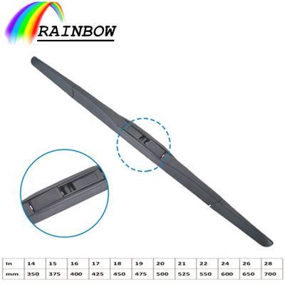 Snow Soft/Beam/Flat/Multi-Fit Flat/ Frameless/Boneless Windshield Windscreen Wiper Blades