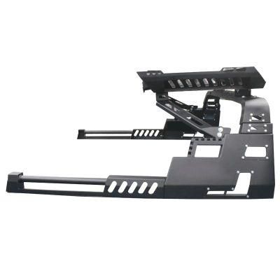 4X4 Steel Pick up Universal Truck Anti Sport Roll Bar with Roof Basket for Isuzu Dmax Toyota Hilux 2015 up Nissan Navara Np300
