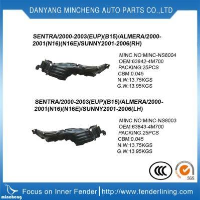 Front Liner of Fender for BMW 5 Series E60 2003year