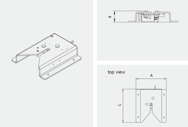 Wheelchair Restraint System Easy Lock (X-803-1)