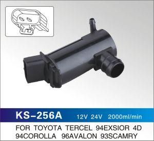 12V 24V 2000ml/Min Windshield Washer Pump for Toyota Tercel 94exsior 4D 94corolla 96avalon 93scamry