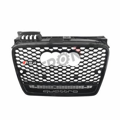 RS4 Style Front Bumper Honeycomb Grille for Audi A4 B7 2004-2007