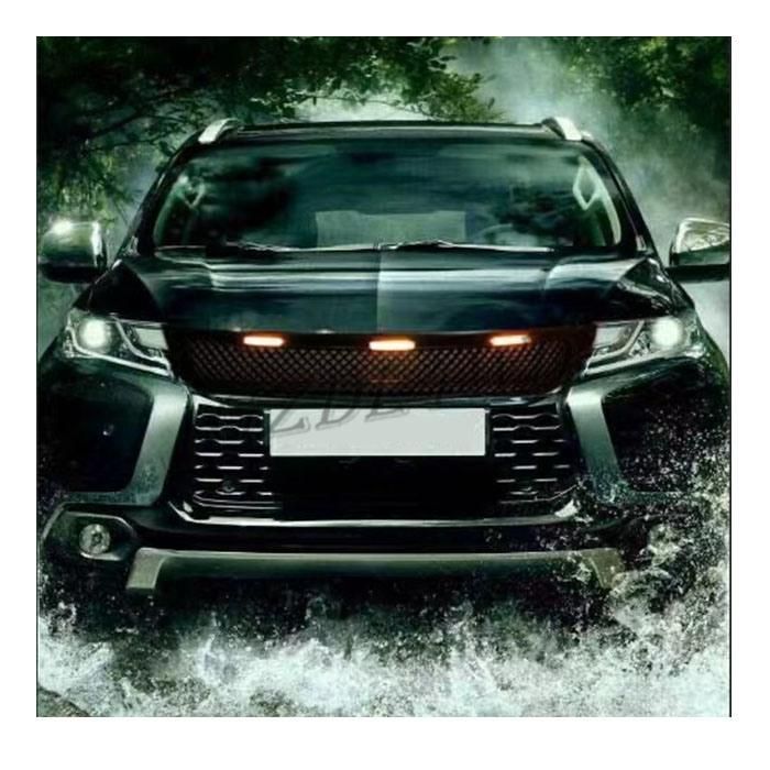 Car Front Grill Bumper Grille for 2016-2020 Montero Sport/ Pajero Sport