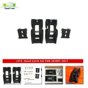 Anti-Theft Engine Hood Latch Kit Hood Lock Bonnet Catch for Jeep Wrangler Jk