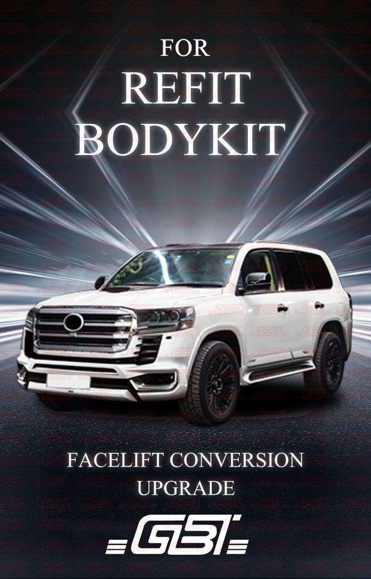 Exclusive Production 2022 New Vehicle Modification Parts for 2021-on Gbt Land Cruiser 300 Upgrade Bumpers LC300 Wheel Trims Kit