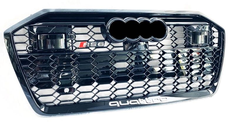 Auto Accessory Auto Body Part Front Bumper Grille for 2018 2019 2020 2021 Audi A6 C8 to S6 RS6