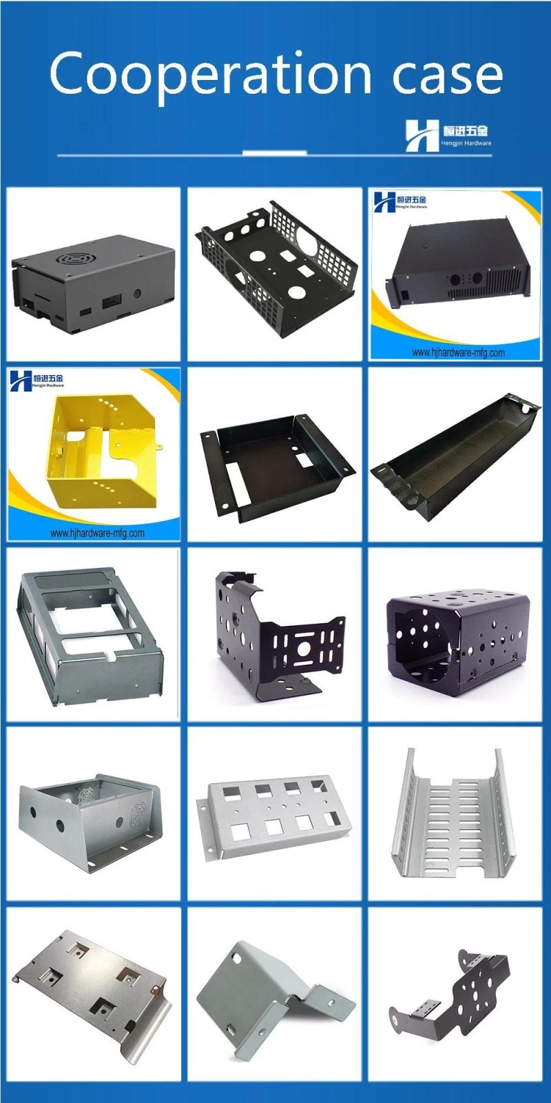Metal Fabrication Service Cold Stamping Sheet Metal Spare Parts