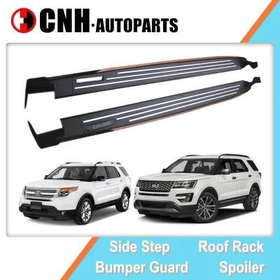 Car Parts Auto Accessory Side Step for Fd Explorer 2011 2016 2018 New Design Running Boards