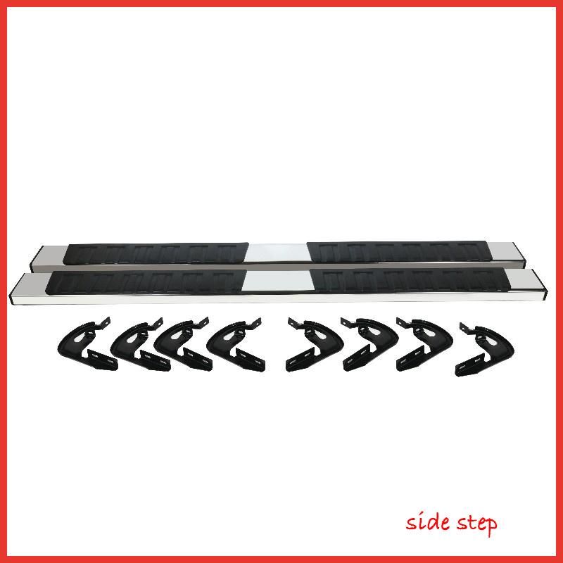 6" Stainless Steel Running Boards Side Step Bars - Ford F-150 2009-2014