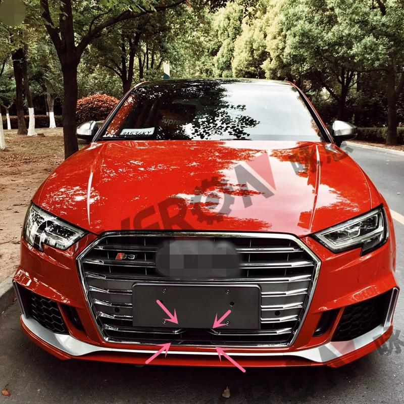 Facelifting S3 Auto Front Bumper Grille with Acc Hole for Audi A3 2017-2019