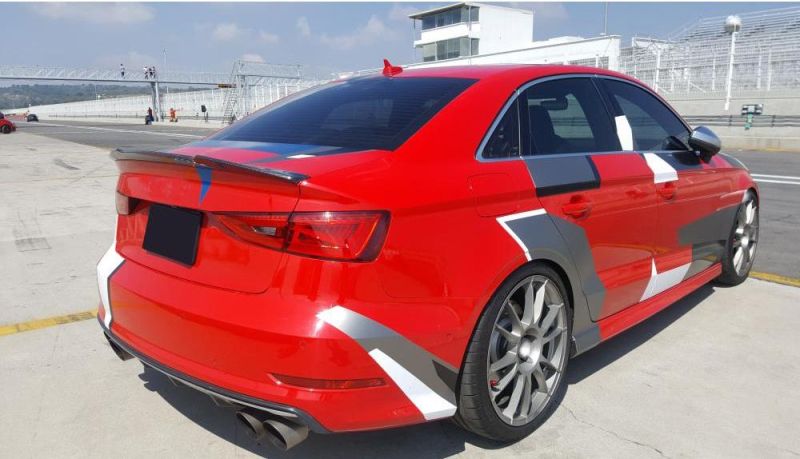 Carbon Fiber S3 Rear Spoiler for Audi A3 8V S3 RS3 Sedan 2014-2019