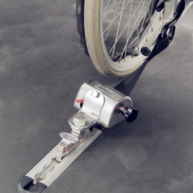 Wheelchair Lock Devise & Locking Restraint System for Electric Manual Wheelchair with Safety Belts