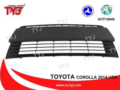 Wholesale Car Automotive Exterior Parts Car Light Front Grille Le Black for Corolla 2014 USA