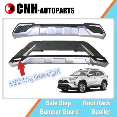 ABS Blow Molding Front Guard and Rear Bumper Guard Diffuser for Toyota RAV4 2019 2020