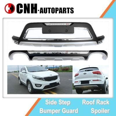 Auto Accessory Bumper Guards for KIA Sportage 2014 2015 Front Grille Guard and Bumper Diffuser