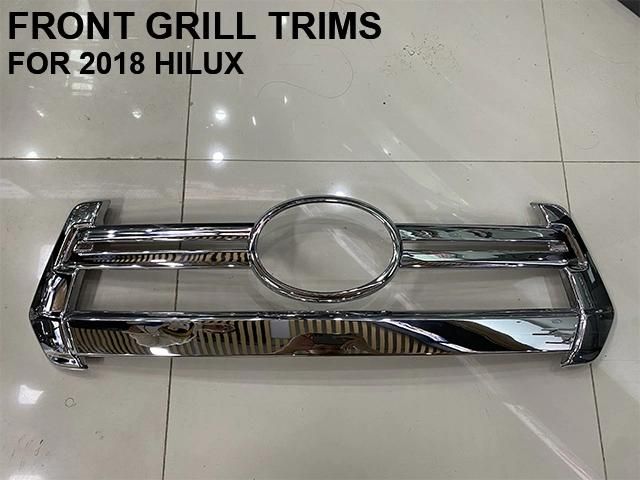 2016-2021 Hilux Front Grill Trims