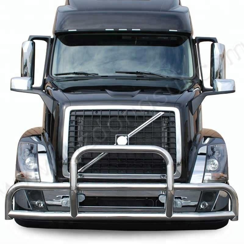 Big Truck Stainless Steel Deer Grille Guard Front Bumper for Freightliner Cascadia for Volvo Vnl 2016-2018