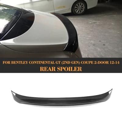 D Style Carbon Fiber Rear Spoiler for Bentley Continental Gt (2ND Gen) Coupe 2-Door 12-14