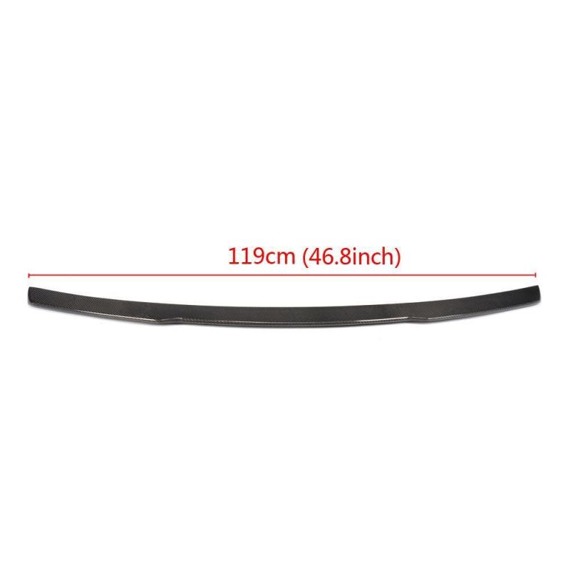 Carbon Fiber Rear Spoiler Wing for Jaguar Xe Prestige Sedan 2015-2017