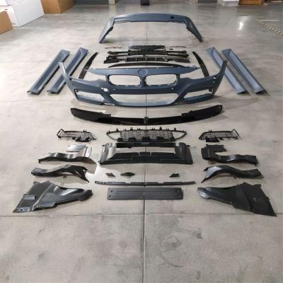 Car Accessory Front Bumper with Rear Bumper Side Skirt 2012 2013 2014 2015 2016 2017 2018 for BMW 3 Series F30 F35