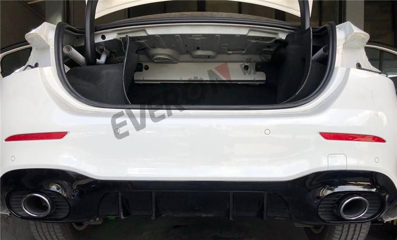 A35 Amg Style Rear Diffuser with Tail Pipe for Benz a Class W177 2019+