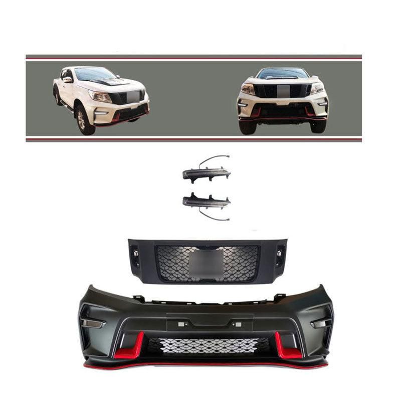 OEM Car Front Rear Bumper Facelift Wide Conversion Bodykit Body Kit for Navara Np300 Nismo 2015+