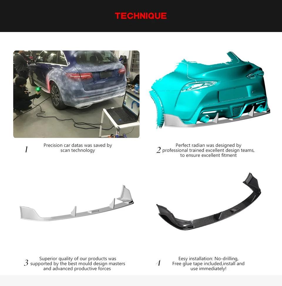 Carbon Fiber Rear Bumper Diffuser for Toyota Supra A90 2019-2020