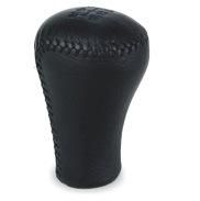 Hot Sell Full Black Leather Car Shift Knob