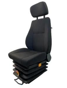 Black Design Mechanical Suspension Driver Seats with Adjustable Operator Seats for Bus/Truck