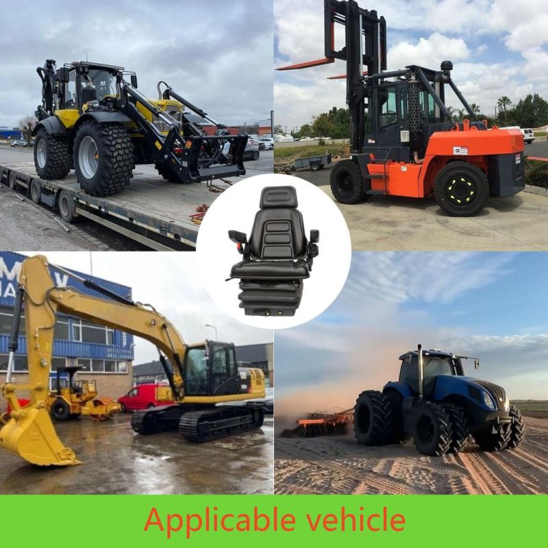 Fabric Hydraulic Suspension Truck Seat
