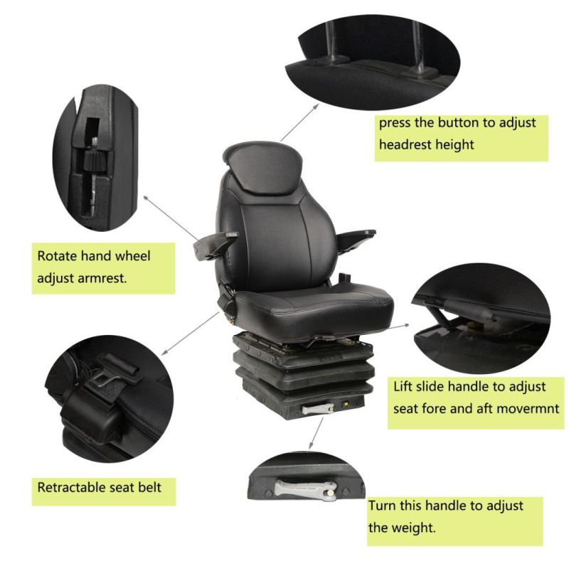Fishing Marine Boat Seat with Suspension