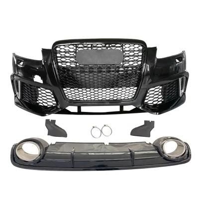 RS6 Front Bumper Body Kit for Audi A6 C6 2005-2011