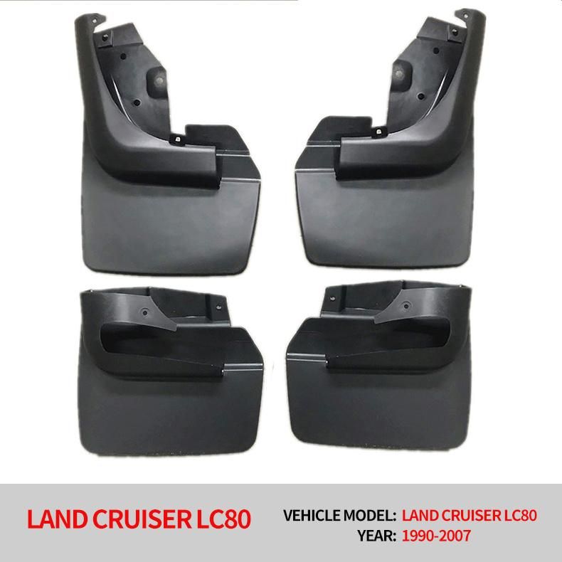 Auto Mud Flaps Land Cruiser LC80/90/100/200 Fj120/150 Car Fenders Mud Guard Splash Guards for Toyota