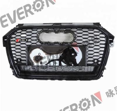 Front Bumper Grille for Audi A1 Upgrade to RS1 2016+
