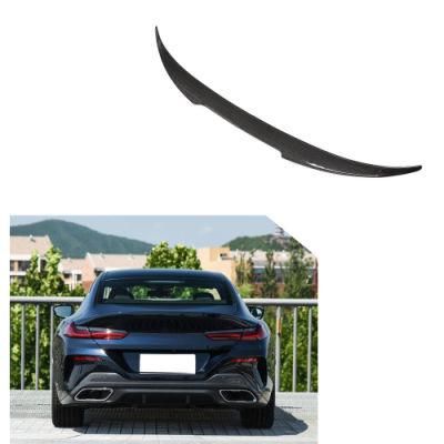 8 Series Carbon Fiber Rear Wing Spoiler for BMW G16 F93 M8 Gran Coupe Sedan 4-Door 2018-2021