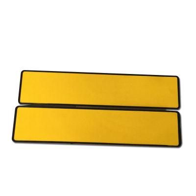 Customized Size Car Decorative Board Aluminum Blank License Number Plate for Sale