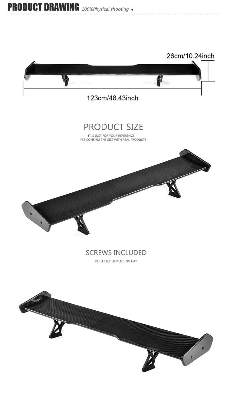 Carbon Fiber Rear Wing Spoiler for BMW F82 M4 Coupe 2014-2017