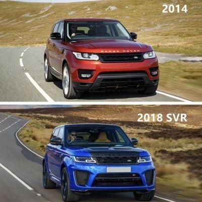 Auto Body Parts Bumper with Grille Side Skirt Fender for for Range Rover Sport L494 2013 2014 2015 2016 2017 Change to Svt