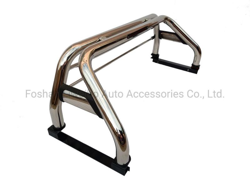 4X4 Rollbar Sport Bar High Base Stainless Steel for Nissan Navara Np300