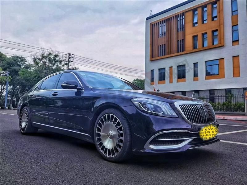 2020 Maybach Style Body Kit with Lights for Benz S Class W222 2014-2020