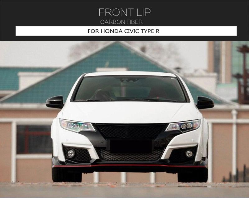 Carbon Fiber Front Spoiler for Honda Civic Type-R