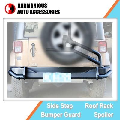 Aev Steel Rear Bumper Bar and Spare Tire Carrier for Jeep Wrangler (JK) 2007-2017